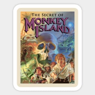 Secret of Monkey Island [Text] Sticker